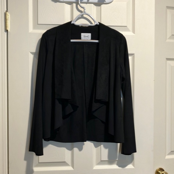 KISMET. FAUX SUADE Blazer - Picture 1 of 4